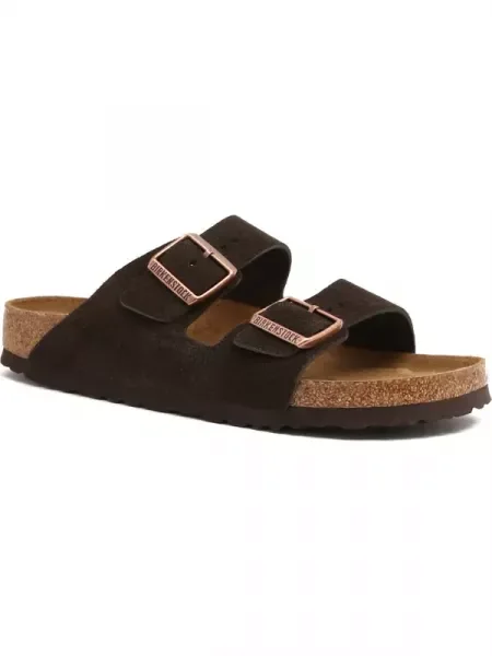 Sneakers Birkenstock Arizona Soft Footbed Suede Leather Unisex Mocha EUR 38 barna