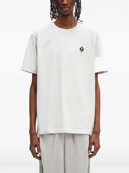 Tricou Aape By A Bathing Ape cu autograf gri