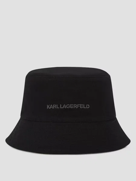 Karl Lagerfeld Панама Темно-сірий сіра