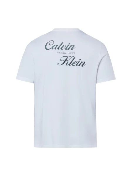 Calvin Klein Jeans Koszulka Mężczyźni S biały
