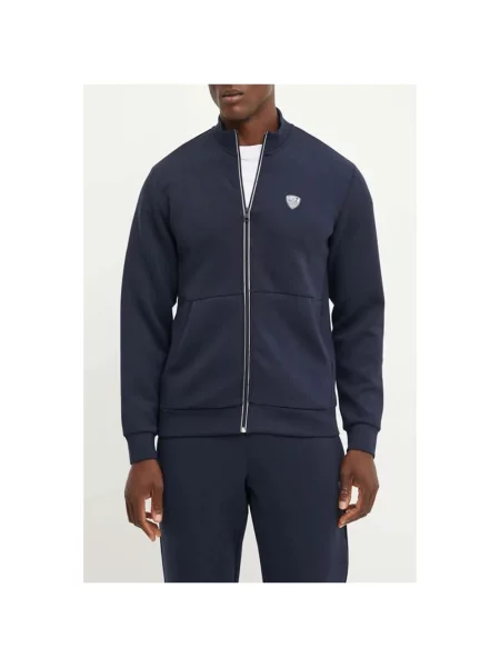 Spodnie dresowe Emporio Armani Ea7 niebieskie