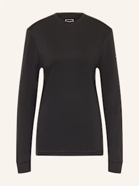 Super.Natural Koszulka Z Długim Rękawem Lux Base Ls schwarz czarny