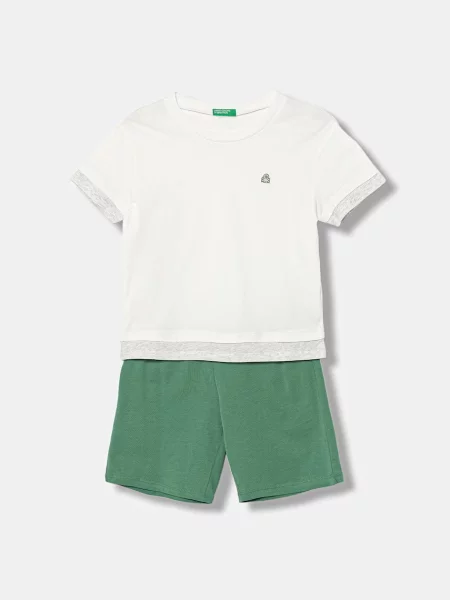 United Colors of Benetton dvojdielne pyžamo detské biela