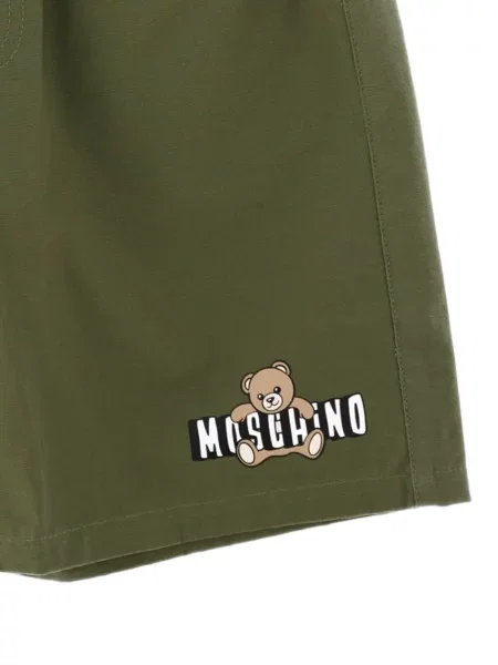 Szorty dziecięce Moschino zielone