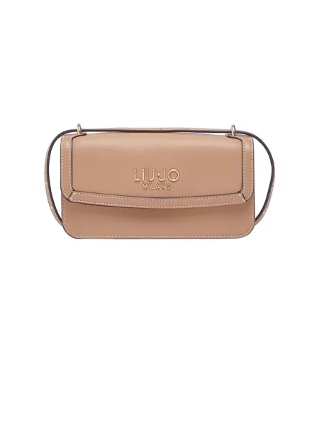 Liu Jo Torebki Kobieta Beżowy ONE SIZE Skóra ECS Crossbody East/West brązowa