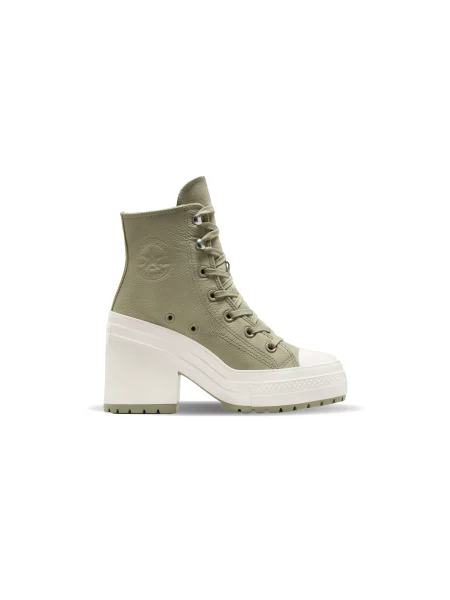 Converse Chuck 70 De Luxe Heel Platform Water Repellent Kobiety Buty sportowe Converse Size: zielony