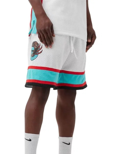 Шорти Mitchell & Ness бяло