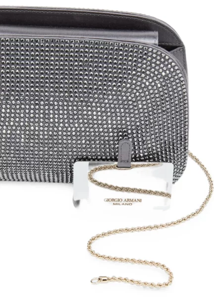Colier Giorgio Armani cu bretele gri