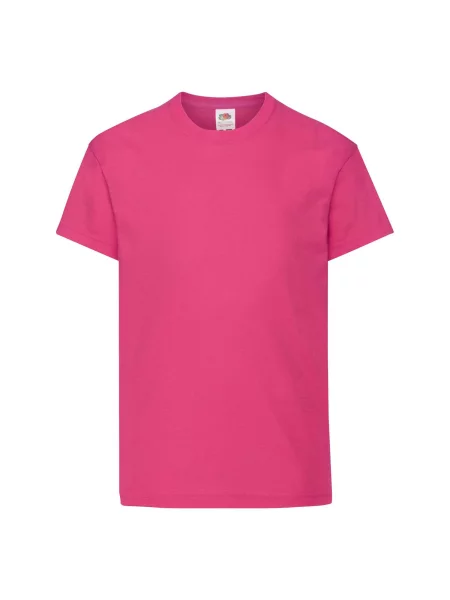Tricou copii Fruit Of The Loom roz