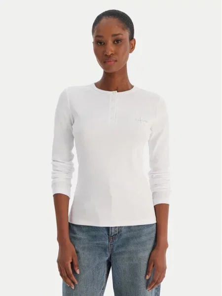 Calvin Klein Jeans Bluza bela