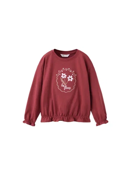 MANGO KIDS Tricou PETALO' roșu