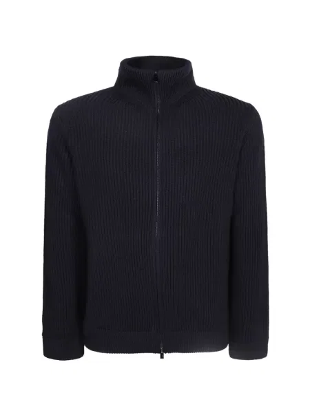 Cardigan Dell'oglio tricotate albastru