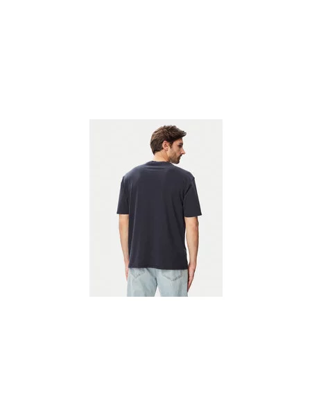 Guess Majica Classic Fit modra