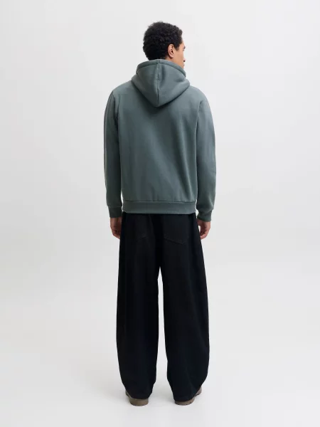Свитер Jack & Jones с капюшоном синий