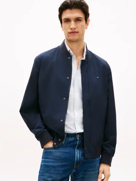 Tommy Hilfiger Kurtka bomber granatowy