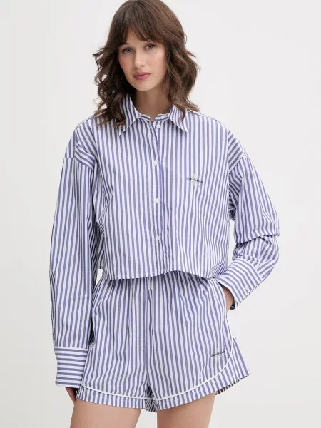 Calvin Klein Underwear pyžamové šortky modré