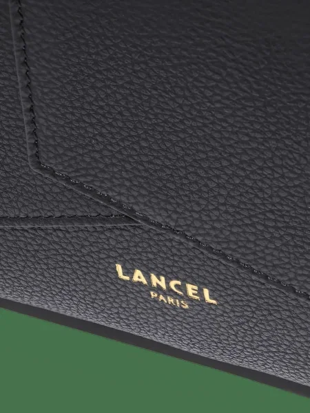 Geanta de piele Lancel din piele negru