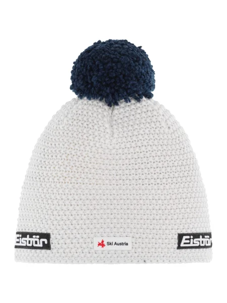 Căciulă Eisbär cu pompoane bej