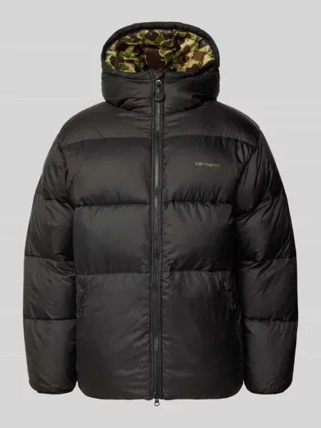 Kurtka pikowana z kapturem model ‘TORONTO’ Carhartt Work In Progress czarna