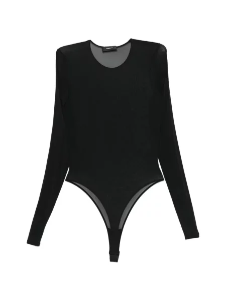Body Wardrobe.nyc transparente lung negru