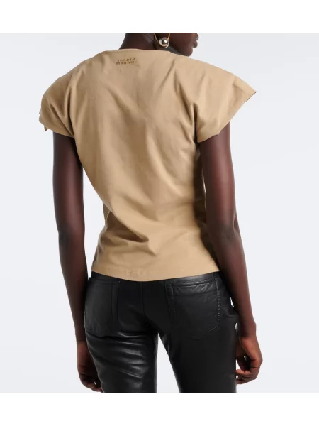 Top Isabel Marant din jerseu verde
