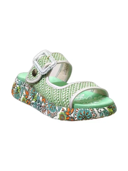 Pantofi Laura Vita verde