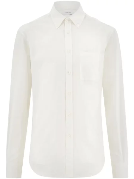 Dugo košulja Ferragamo bijela