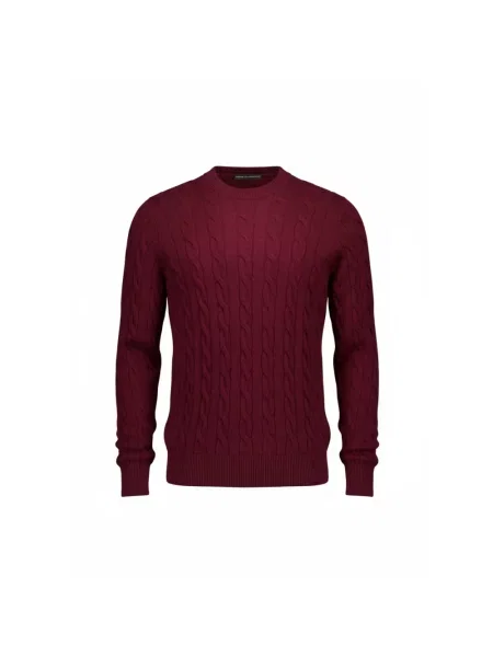 Sweter Filippo De Laurentiis wełniany czerwony