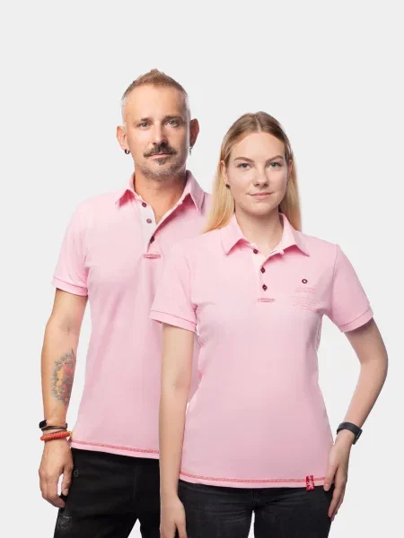 Поло Авіація Галичини світло-рожевий рожеве