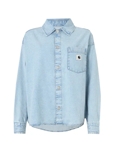 Carhartt WIP Bluză Alta denim albastru