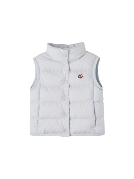 Gyerek pehelymellény Moncler Enfant kék