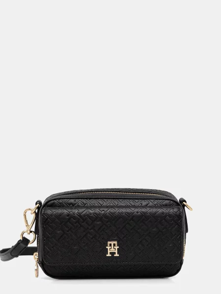 Geanta crossbody Tommy Hilfiger negru