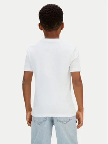 Dětské tričko Calvin Klein Jeans bílé