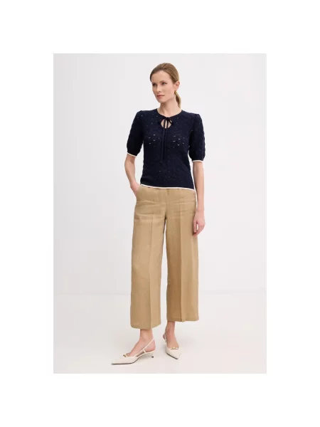 Sweter Twinset niebieski