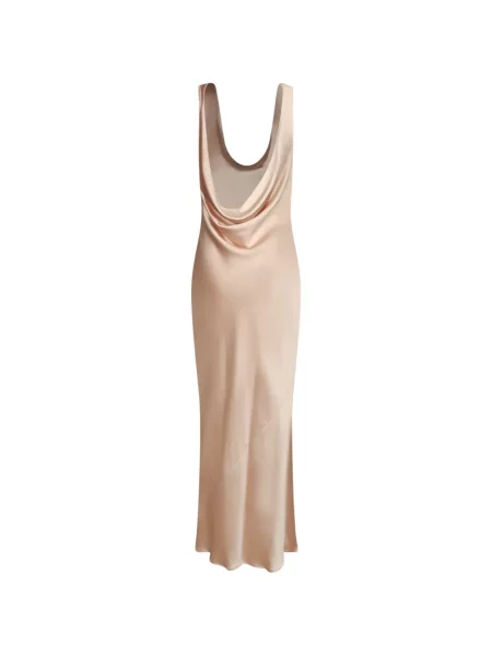 Rochie maxi Blanca Vita fără mâneci roz