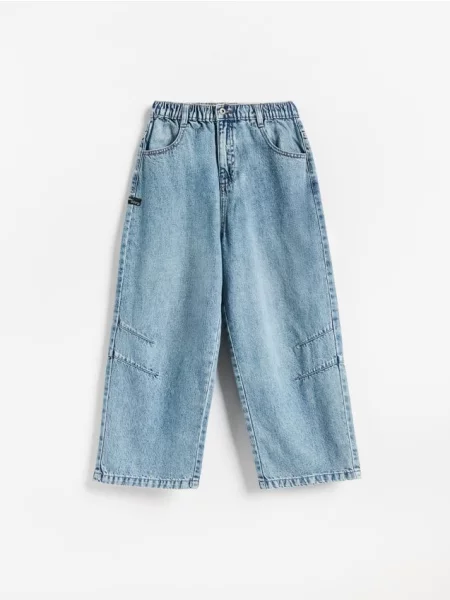 Reserved Джинси baggy синій