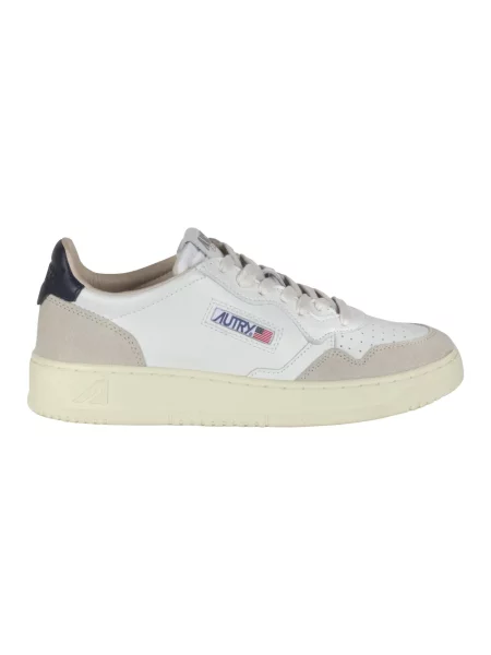 Sneakersy Autry skórzane niebieskie