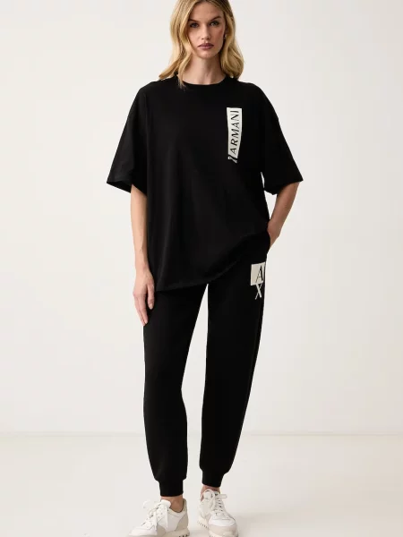 Armani Exchange tričko dámske čierna