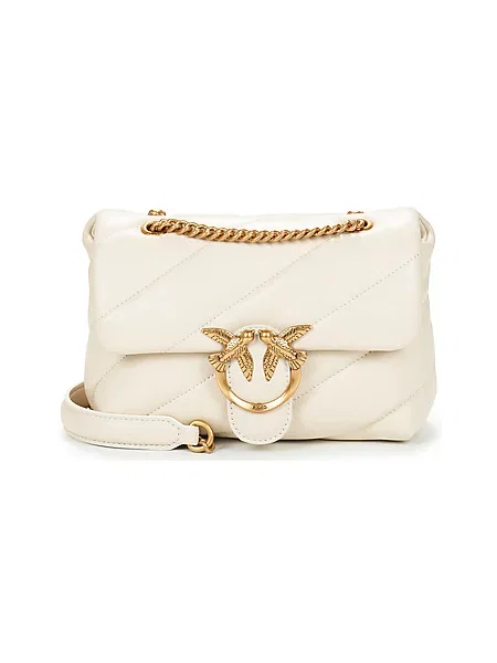 Crossbody torbica Pinko bela