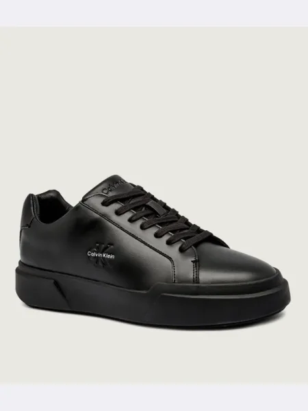 Calvin Klein Teniși din piele negru