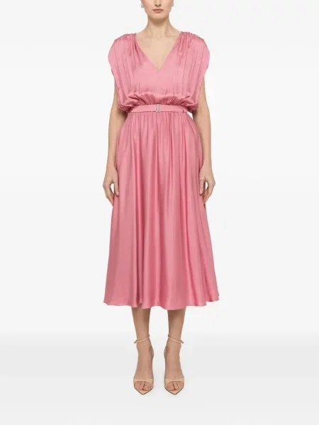 Rochie midi Nissa roz