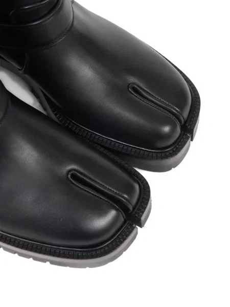 Cizme scurte Maison Margiela din piele negru