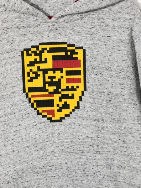 Bluza z kapturem dziecięca Mostly Heard Rarely Seen 8-bit szara
