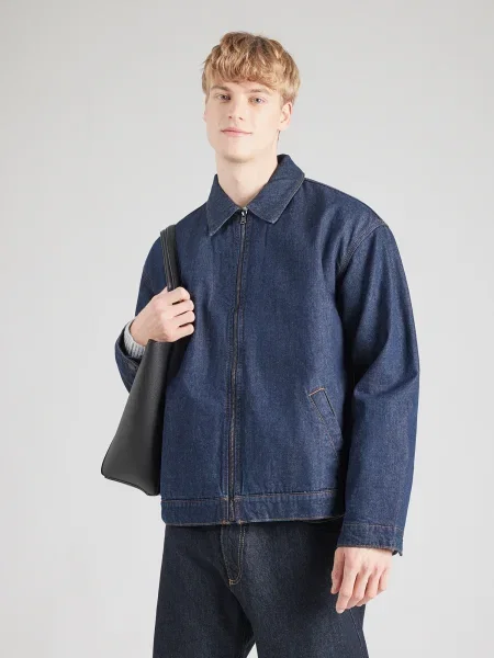 GAP Geacă de primăvară-toamnă denim albastru