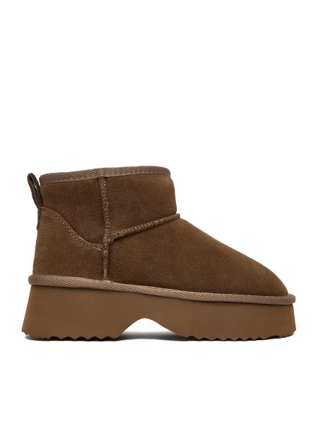 Дутики Badura коричневые