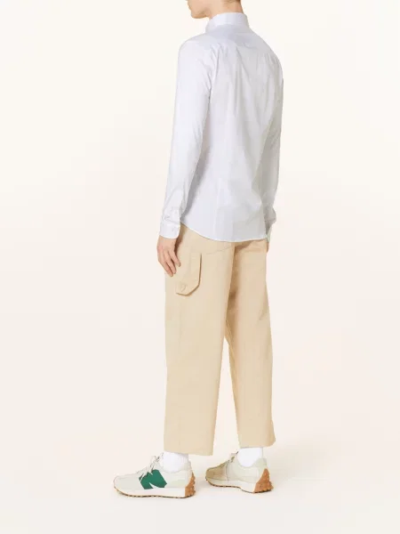 Mos Mosh Gallery Koszula Z Dżerseju Marco Extra Slim Fit weiss biała