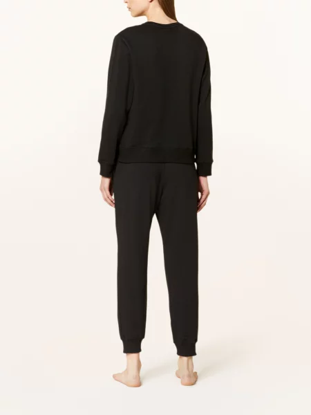 Calvin Klein Pohodlná Domácí Mikina Modern Cotton černá