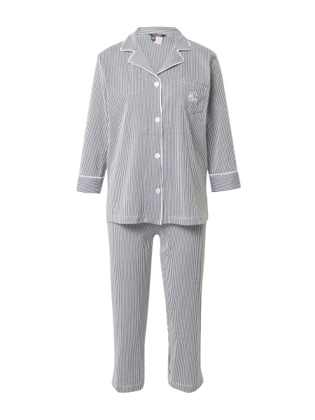 Lauren Ralph Lauren Pijama bleumarin alb