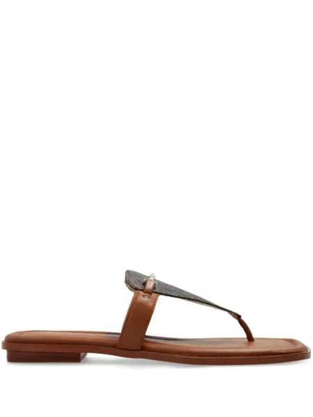 Papuci Michael Michael Kors maro