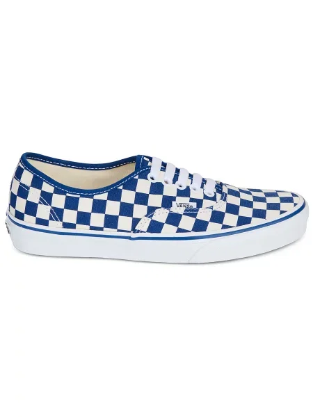 Pantofi Vans în carouri alb